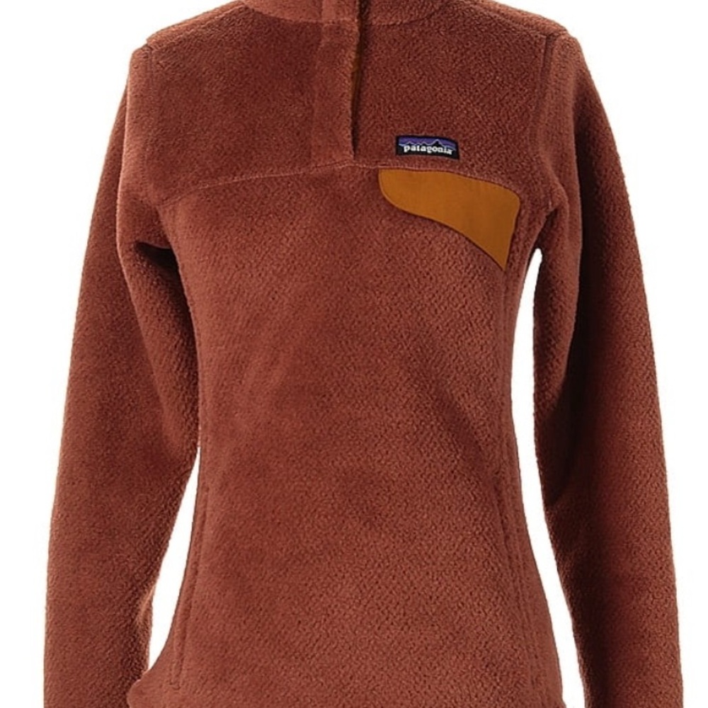 Patagonia Rust Fleece Jacket small